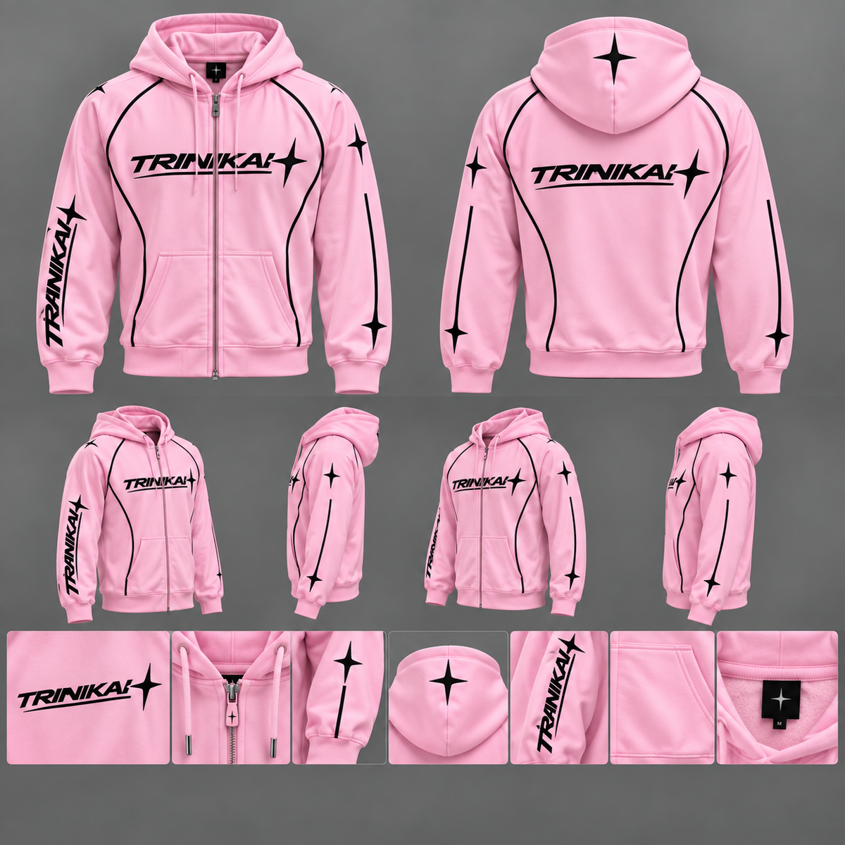 TRINIKAI Signature Star Hoodie