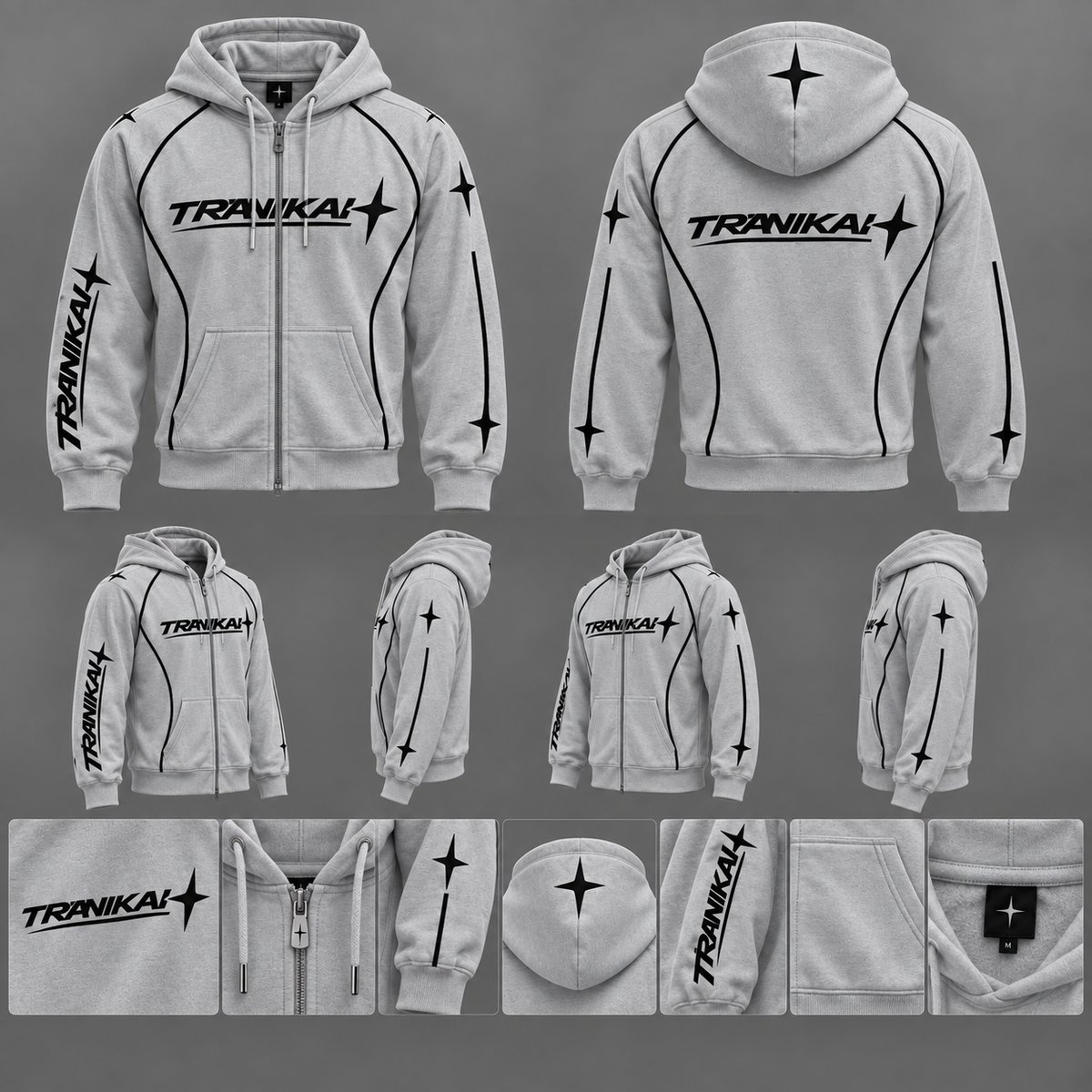 TRINIKAI Signature Star Hoodie