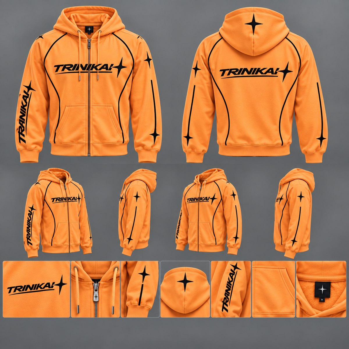 TRINIKAI Signature Star Hoodie